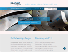 Tablet Screenshot of polyfluor.nl